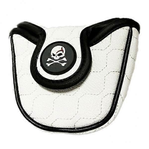Skull PU golfkølle redningshode deksel golf putter hode deksel