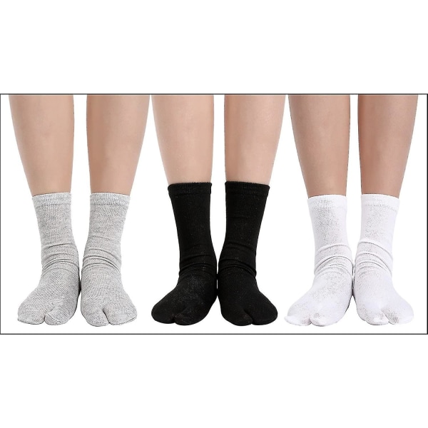 6 Paria Unisex Tabi Flip Flop -sukat Geta Socks Cotton Split Toe Tabi Sukat
