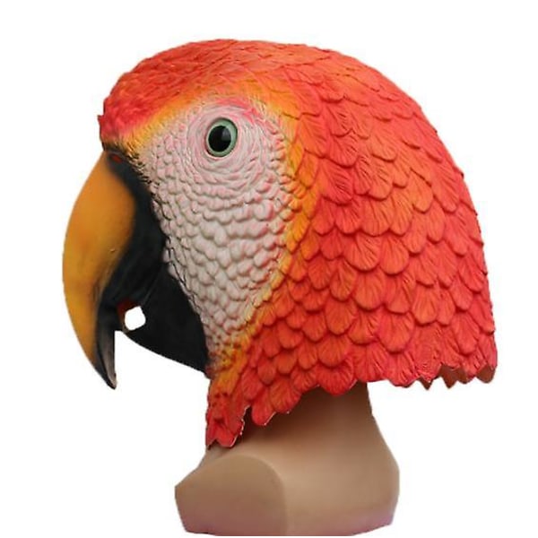 Halloween Party Mask Latex Mask Stage Performance Props Parrot Mask Cos Prop