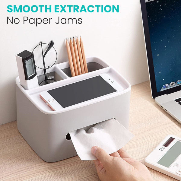 Multifunctional Tissue Box Rectangular Tissue Box with Lid