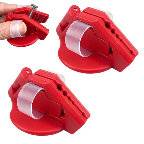 2-pack Uppgraderade Fingervärd för Hammare Spikar - Spikhållare Handverktyg