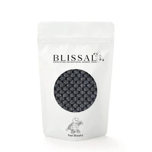 Eksfolierende badehåndklær (1 pakke) black