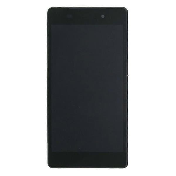 LCD-skærm + Touchscreen med ramme til Sony Xperia Z2 (3G)