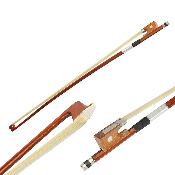 Chic og professionel 1/2 violinbue brun sløjfe til violiner med premium, praktisk og robust violintilbehør