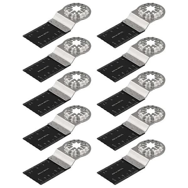 Starlock multiverktyg, 10 sågblad, Starlock multiverktyg bimetallverktyg