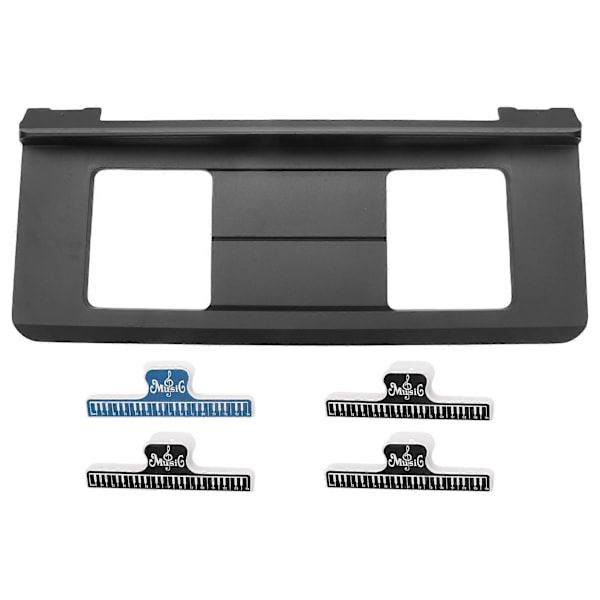 Musikstand Kompatibel med Talrige Modeller af Musik Keyboard, Keyboard Stand Notenholder med 4