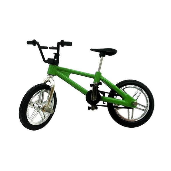 Mini Cykellegetøjsmodel i Legering Ornament Green