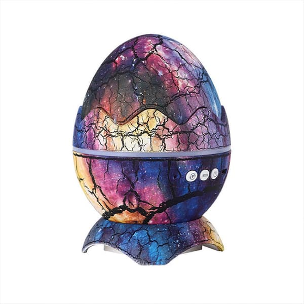 Dinosauræg LED-projektorlys Bluetooth-kompatibelt stjerne-stemningslys til jul Interstellar Blue