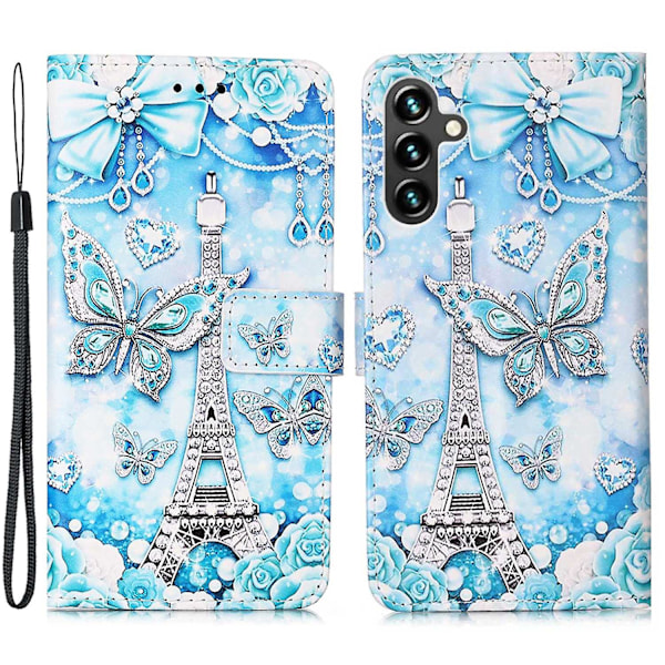 YB Leather Series-4 for Samsung Galaxy A54 5G Wallet Stand Phone Case Overall Coverage Inner Cover