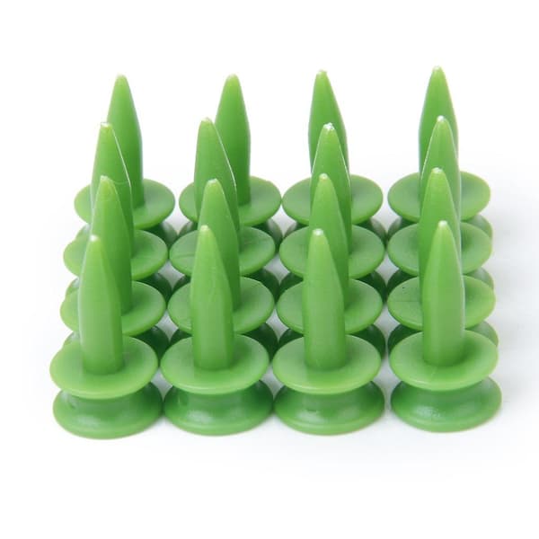 100 st Dubbeldäckade Gröna Golf-Tees 23mm