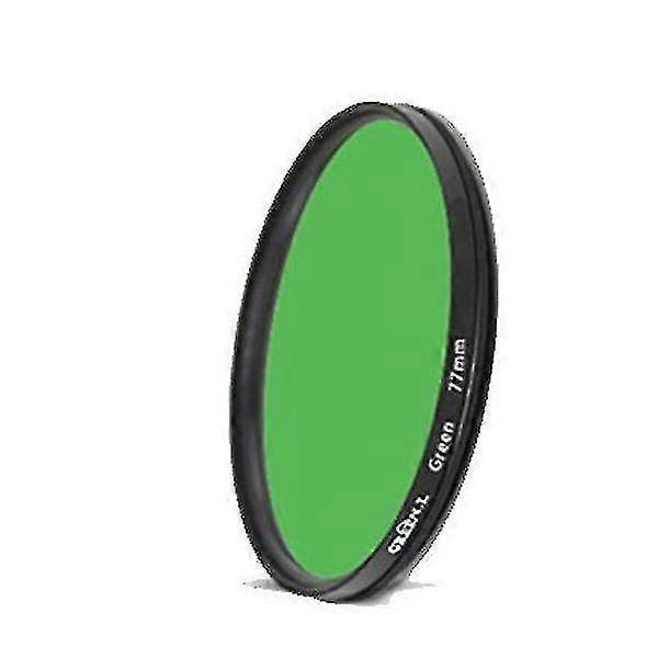62mm 67mm 72mm 77mm 82mm Fuld Farve Objektivfilter Til Dslr Slr Nikon Canon Kamera Orange Lilla Gul Grøn Blå Lilla Filter