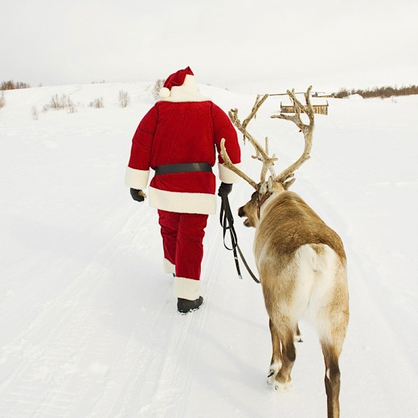 Høj kvalitet Julemandskostume 7-delt sæt Jul Fuld Kostume Voksen Rollespil Julemandskostume Plus Julemand XL-2xL (large size)