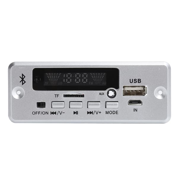 02cabt Dekodingstavle Universal Wav Dekodingmodul Mp3 Dekodertavle Med Bluetooth Samtale Sølv