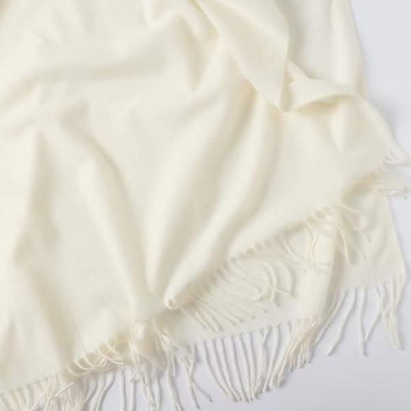 Kvindes Cashmere Sjal Lang Tassel Sjal Kvinders Sjal