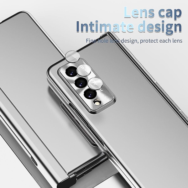 Samsung Galaxy Z Fold 3 5g magnetisk hengselbeskyttelse innebygd skjerm- og kameralinsebeskyttelsesdeksel svart