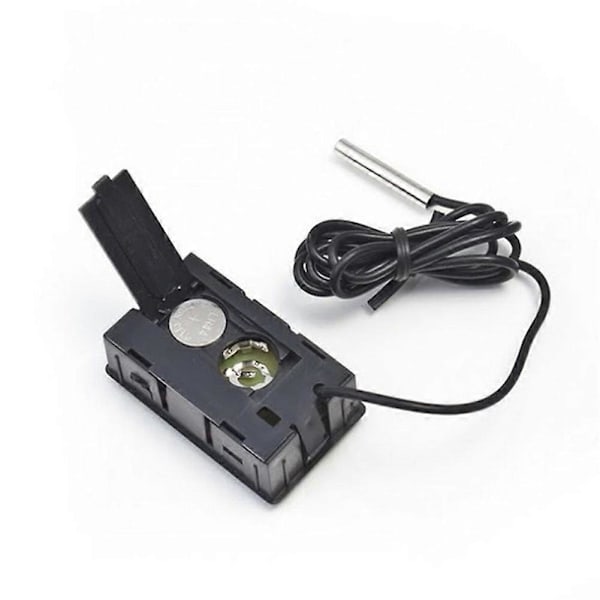 Digital Frys-/Kyltermometer med Magnet och Stativ Digital Frystermometer med LED-Larm Indikator