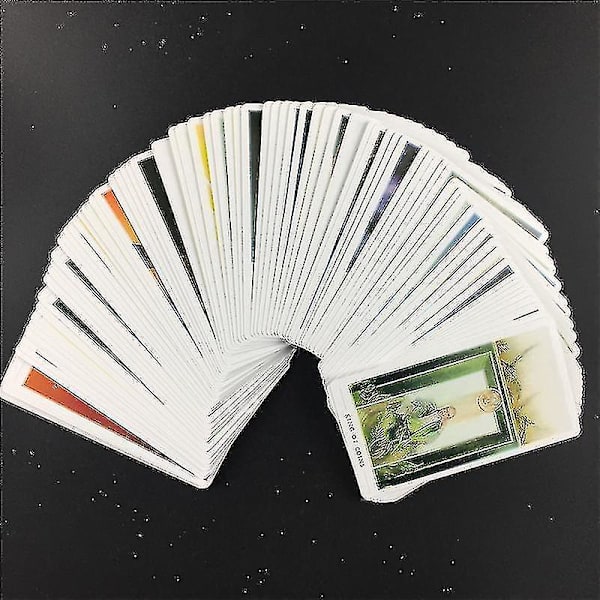 The Fountain Tarot Cards Guidebook Deck Table Game För Familjefest Underhållning Spelkort1pcs Bordsduk