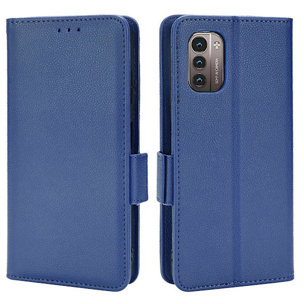 For Nokia G11/G21 PU Læder All-round Stødsikkert Smartphone Etui Skal Anti-drop Tegnebog Cover