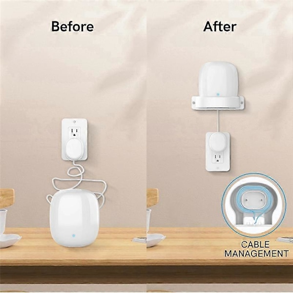 Väggfäste för Nest WiFi Pro Intelligent Högtalare Väggförvaring Fäste Bas, 1 st