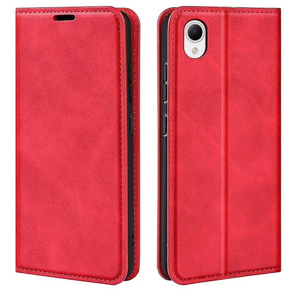 For Samsung Galaxy A23e Feeling Wallet Flip Cover Stand Hidden Magnetic Absorption Phone Case