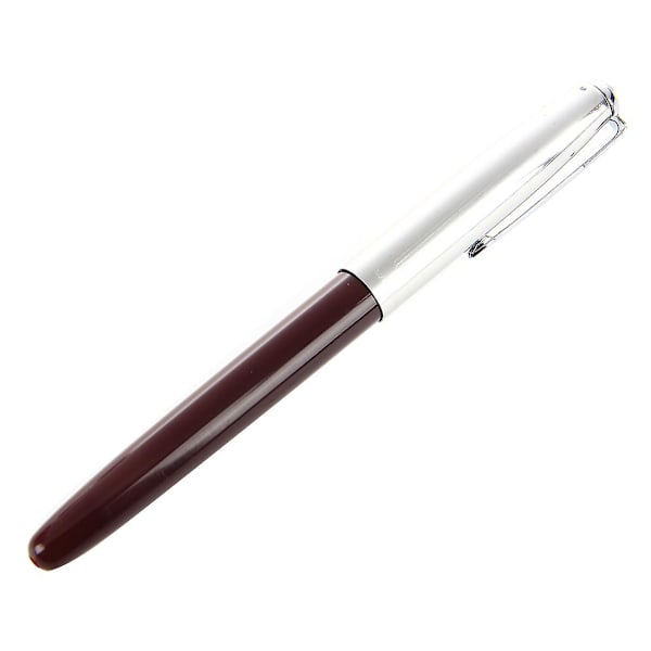 HERO 616 Fyllpenn Huvad Gyllene Penna Dark Red Fat Small Vintage
