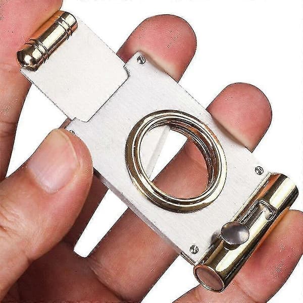 Cigar Cutter Hulåbner 2-i-1 Cigar Cutter Tilbehør