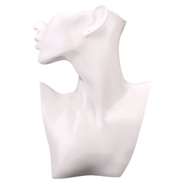 Mannequin smykker Display Stand Halskæde og øreringe Bust smykker Display