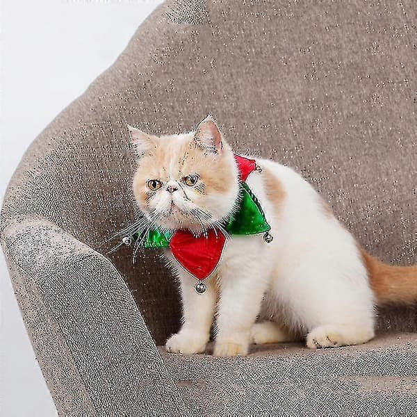 1 st julhalsduk för katt