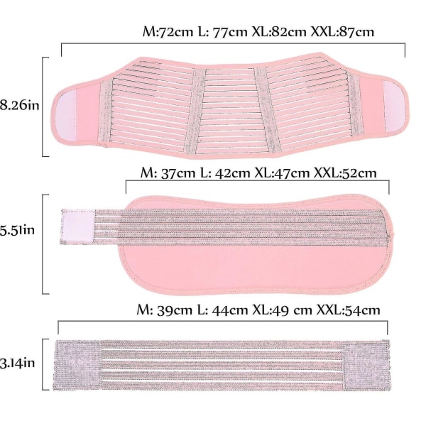 Graviditetsbälte Gravidbälte Mjukt, töjbart Andningsbart Graviditetslyftstöd för mage