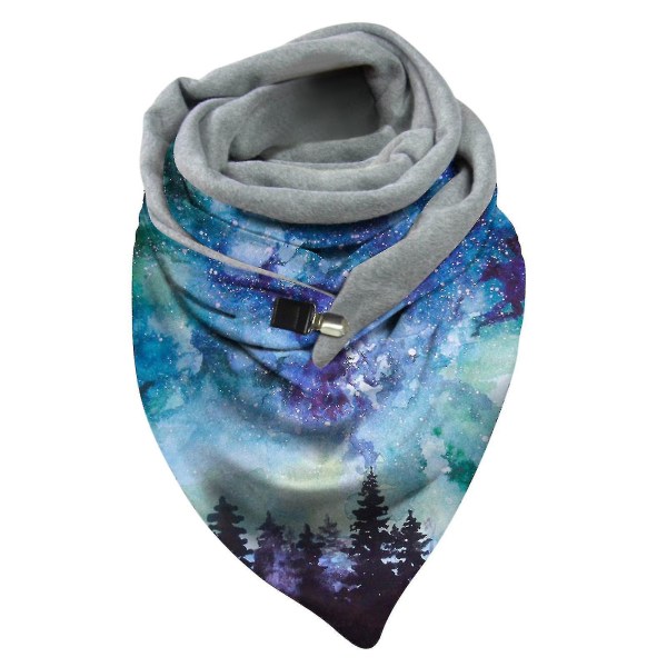 Kvinder Mountain Printing tørklæde Fashion Multi-purpose sjal tørklæde