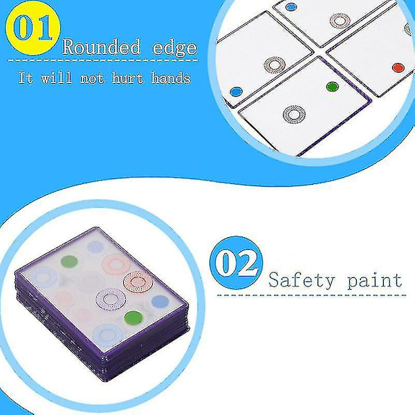 Noyi Thinkfun Swish - Kreativt transparent kortspel intelligens brädspel logik-mxbc