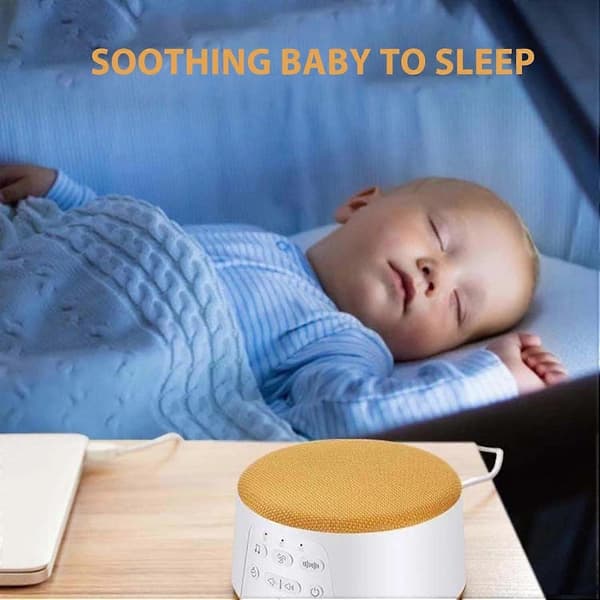 Revitalife Sleep White Noise Machine – Ikke-loopende lydmaskine med 26 lyde White