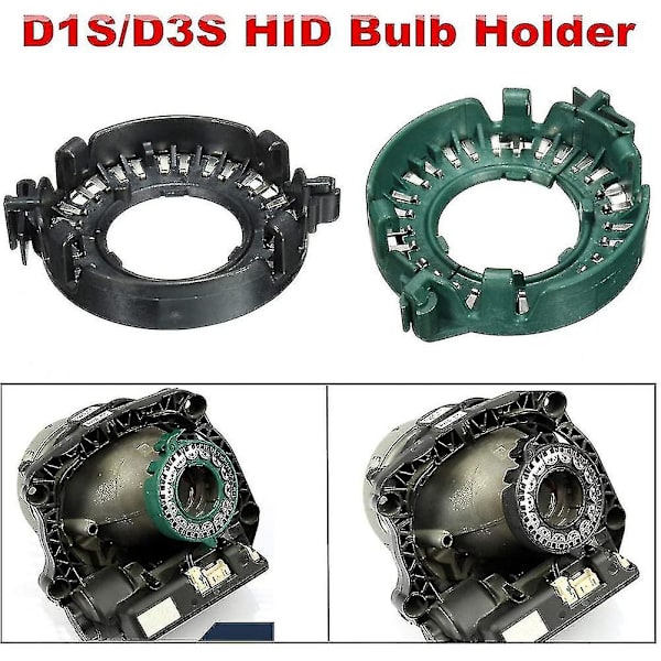 2 kpl D1s D3s Xenon Hid -lamppipunkkiadapteri Rengaspidike 63117162087 Sopii 1 3 5 7 Sarja X5 X6