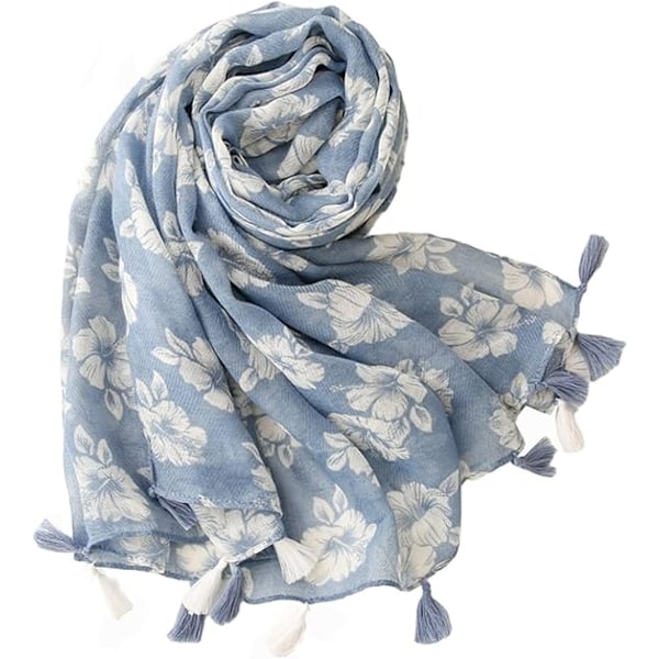 Dam Scarves & Sjal Dam Scarves Lättvikts Sommar Vår Höst Vinter