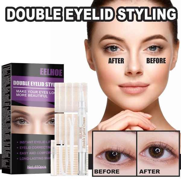 Marianne Clear Water Sticky Mesh Invisible Double Eyelid Sticker 3ml