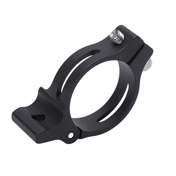 Pyörän etuvaihtajan sovittimen kiinnitysrengas, hitsattava kiinnitykseen, alumiiniseos, maantiepyörään 31,8 mm / 1,25 tuumaa