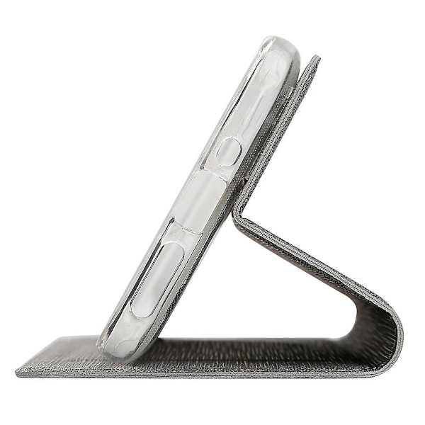 VILI DMX Cross Texture Lær Stativveske for Huawei P30 Lite New Edition/P30 Lite/nova 4e