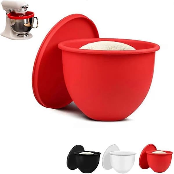 3-delt silikoneforingssæt til KitchenAid 5-Quart blendere, egnet til bagning og madlavning, blendertilbehør