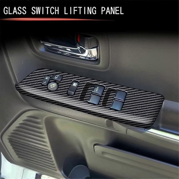 Dørarmstøttepanel til SPACIA 2017-2022 Vindueglas Lift Switch Button Trim Frame RHD,B