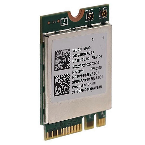 Langaton verkkokortti RTL8822BE 802.11AC 2.4G/5GHz WiFi Bluetooth 4.1 NGFF Langaton sovitin M.2 WIF