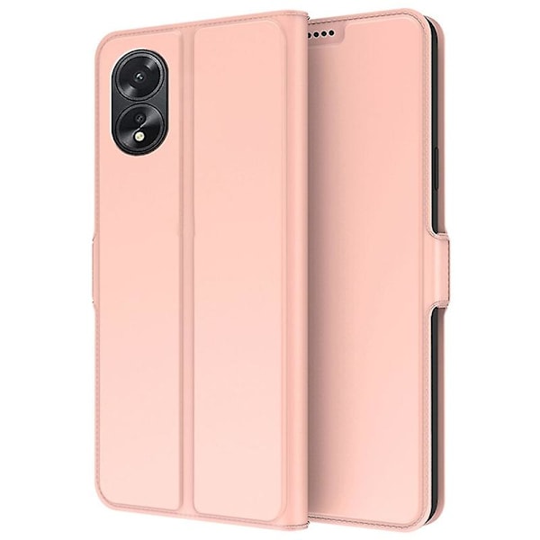 For Oppo A38 4G -puhelinkotelo korttipaikalla, läppäkotelo PU-nahasta