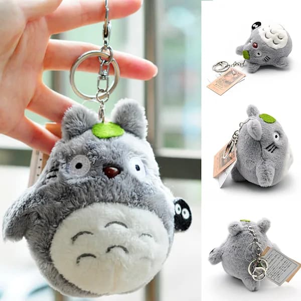 Pehmeä sarjakuva Totoro-reppukoru (harmaa)