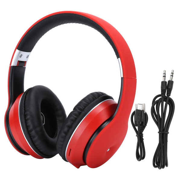 Trådløst Bluetooth Stereo Headset Mp3 For musikkspill Datamaskiner Støtte Minnekortred