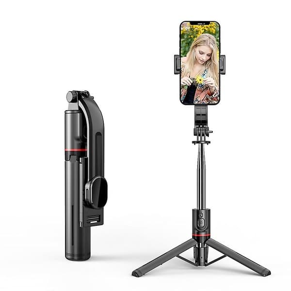 Bluetooth Stativ Selfie Stick Telefonhållare L13