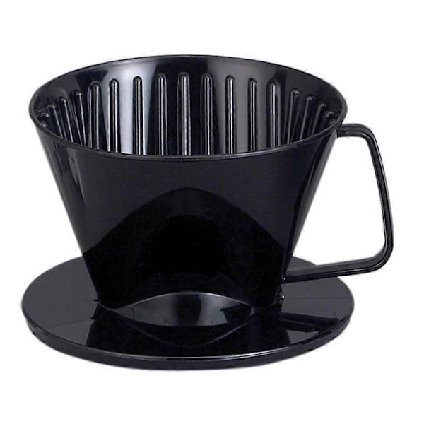 Kaffefilterkegle, Sort, Størrelse 1, Brygger 1 til 2 Kopper