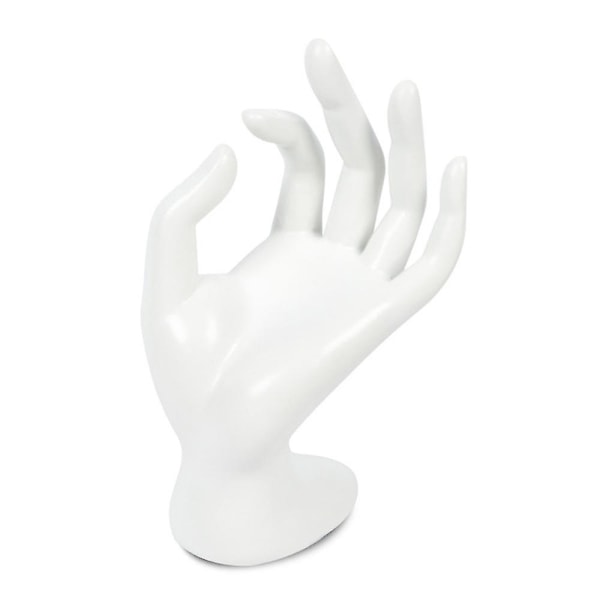 Smykkeholder Ringholder Ok Hånd Ornament Display Stativ-mxbc