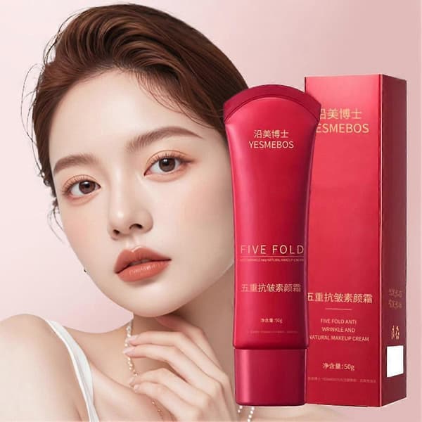 Fivelayer BB Cream Återfuktande Icke-blockerande Puderkonceler Pseudo ne O6R3