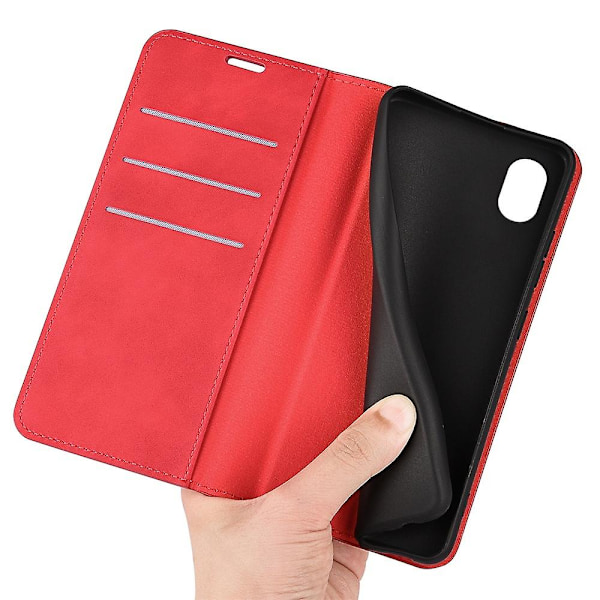 For Samsung Galaxy A23e Feeling Wallet Flip Cover Stand Hidden Magnetic Absorption Phone Case