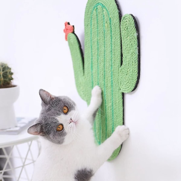 Kissan raapimispylväs Seinään kiinnitettävä kissanraapimislaite Kestävä sisalmatto raapimismatto ripustusköydellä sisäkäyttöön tarkoitettuihin kissojen hiomakynsiin