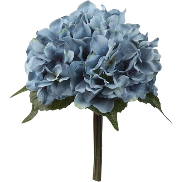 Hortensia konstgjord blomma - blå